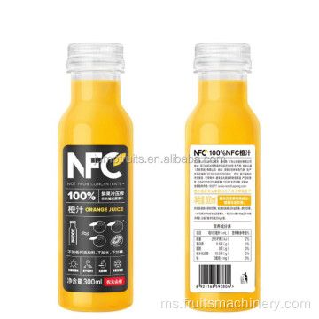 Garis pemprosesan pengeluaran buah sitrus jus nfc